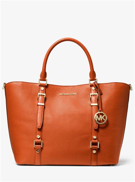 michael kors bedford large orange shoulder|Michael kors bedford bag + FREE SHIPPING .